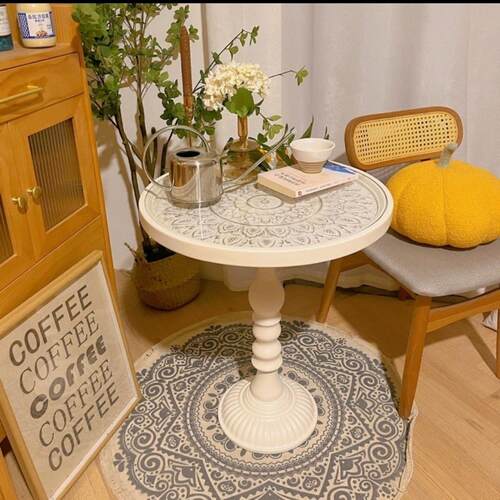 复古小茶几沙发边几客厅小户型