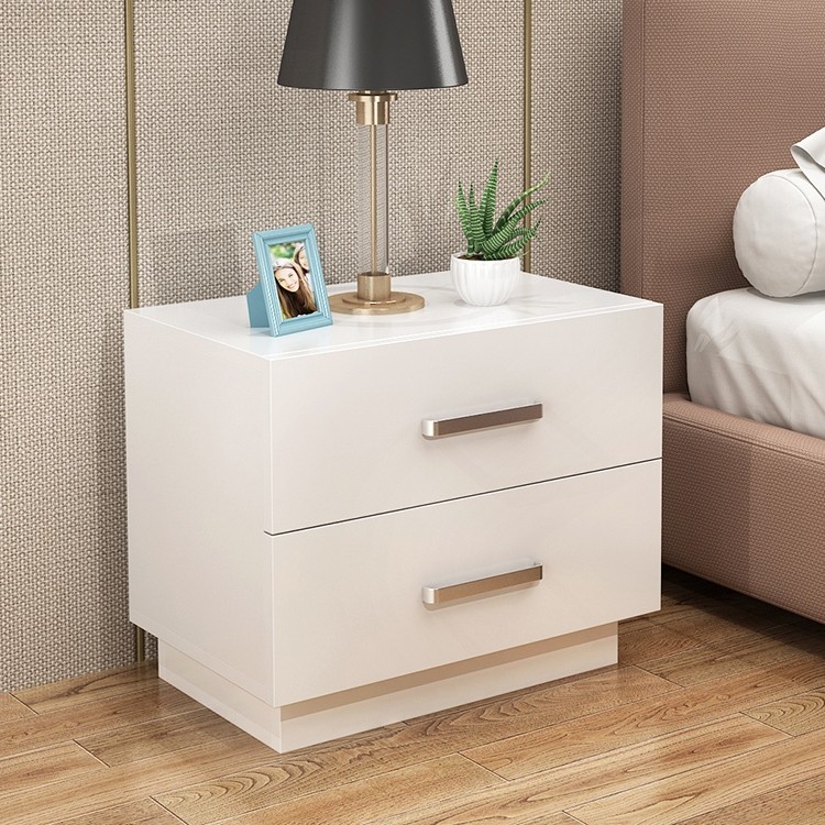 包邮实木小床头柜宽/长40高45-50cm田园带锁收纳柜子迷你两层抽屉,住宅家具,床头柜,淘宝优惠券,粉丝福利购,淘宝优惠卷