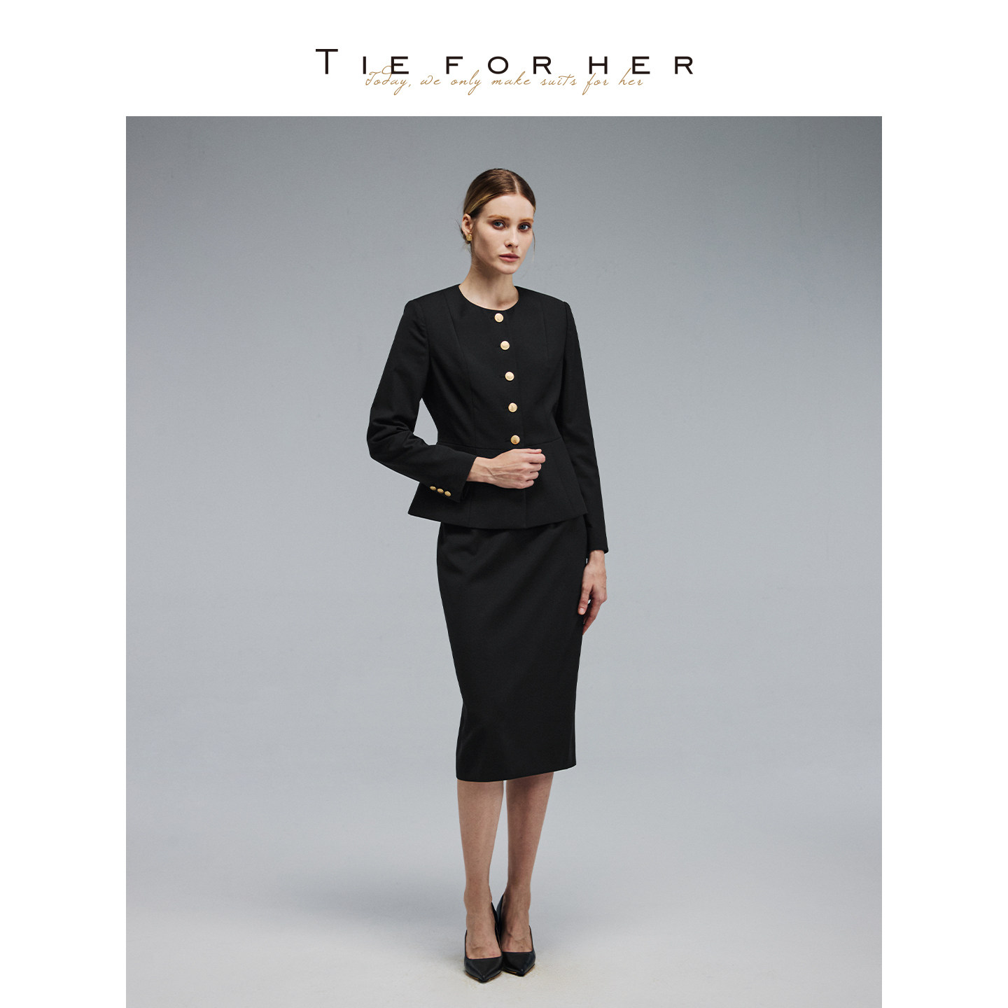 TieForHer Berkeley王妃外套 高智感圆领单排扣通勤西装短外套女,女装/女士精品,西装,淘宝优惠券,粉丝福利购,淘宝优惠卷