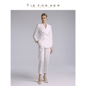 Tzee6系列 TieForHer 九分裤 汤唯明星款 套装 职业通勤女士西装