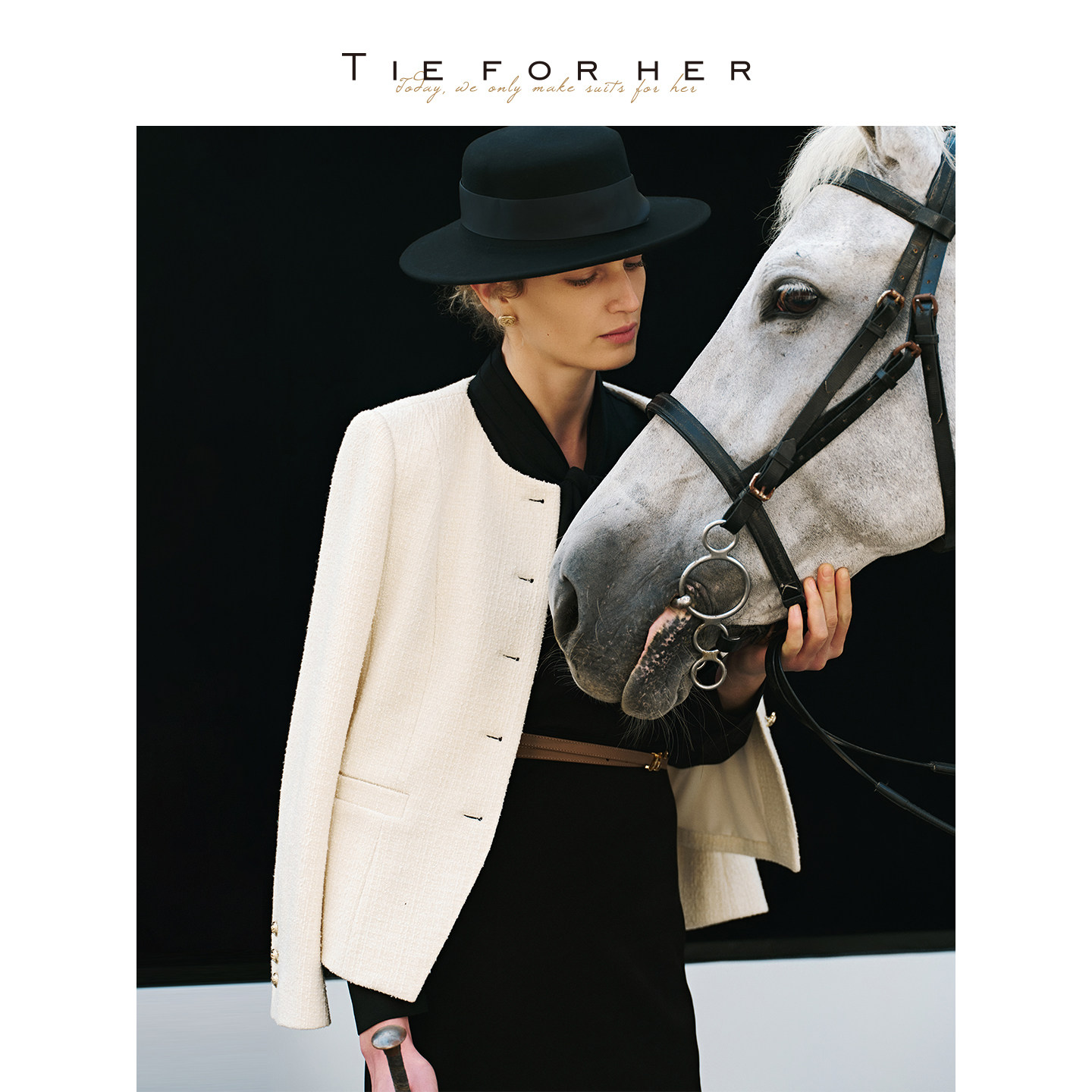 TieForHer 【午后咖啡厅】法式优雅小香风羊毛短外套上衣半身裙女,女装/女士精品,短外套,淘宝优惠券,粉丝福利购,淘宝优惠卷