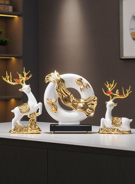 如鱼招财、办公桌面、家庭客厅、酒柜、电视柜、锦鲤鱼开场装饰