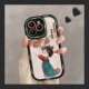 苹果16手机壳17pro彩绘iphone12透明11max保护套古风少女14plus全