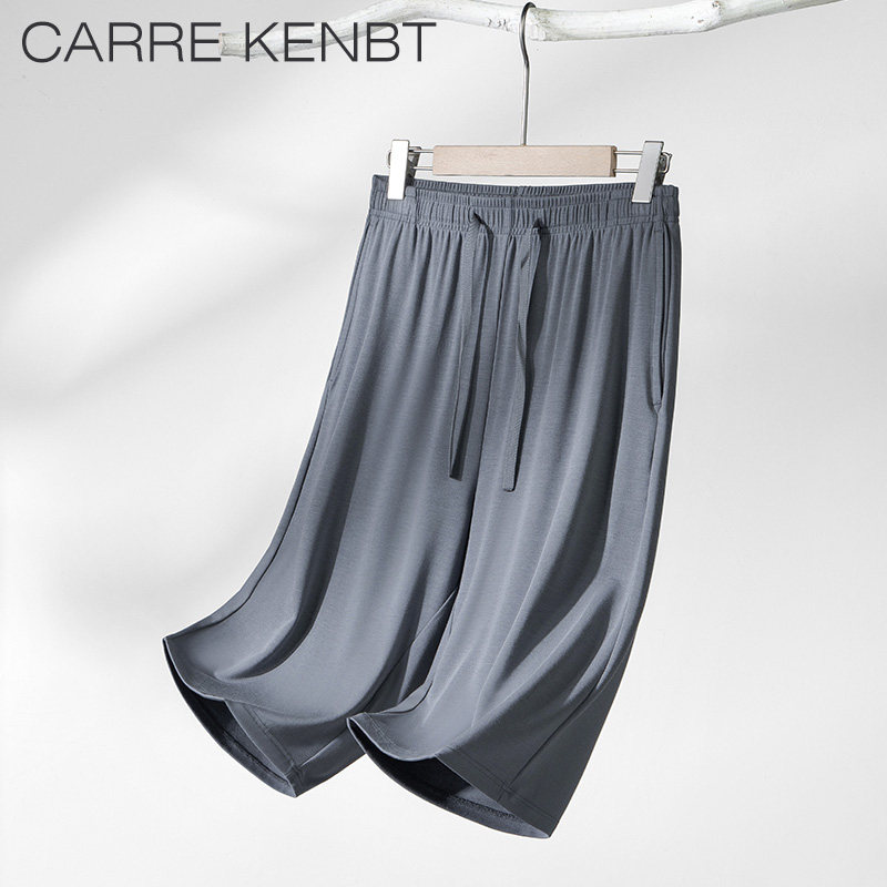 CarreKenbt男士家居短裤80S莫代尔夏季睡裤男薄款宽松运动五分裤,女士内衣/男士内衣/家居服,睡裤/家居裤,淘宝优惠券,粉丝福利购,淘宝优惠卷