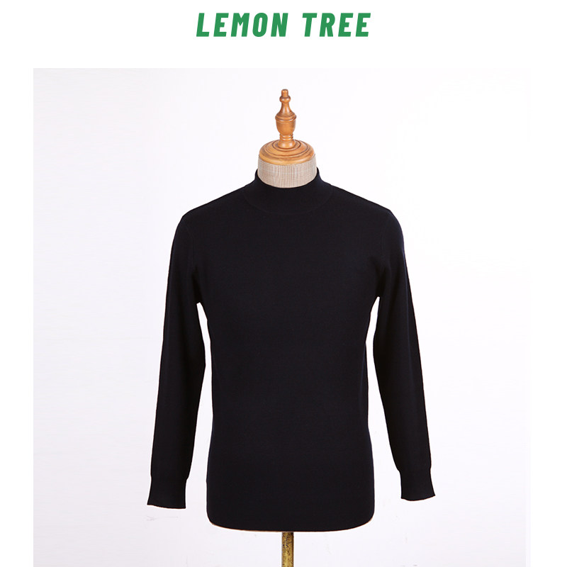 Lemon Tree 玉米纤维聚乳酸男女【羊毛衫】v领半高领套头长袖