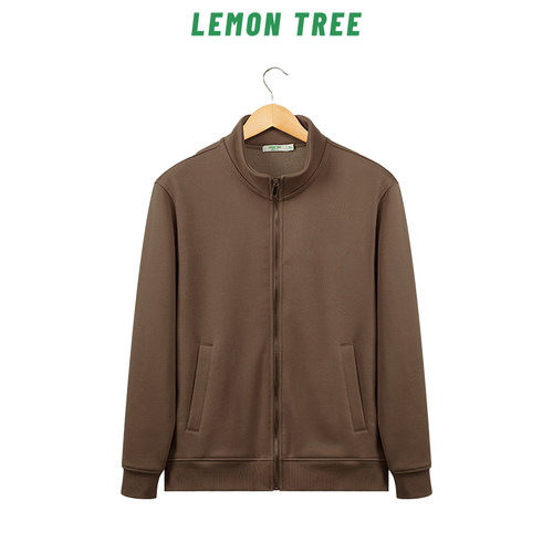 Lemon Tree 玉米纤维聚乳酸拉链卫衣新款长袖休闲情侣