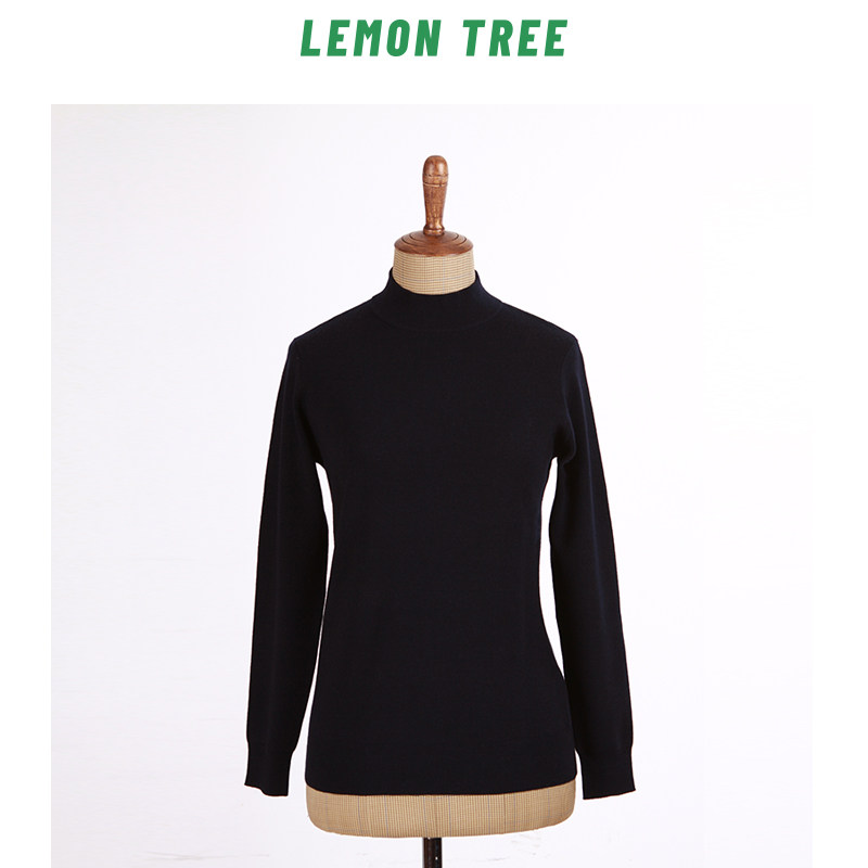 Lemon Tree 玉米纤维聚乳酸男女【羊毛衫】v领半高领套头长袖