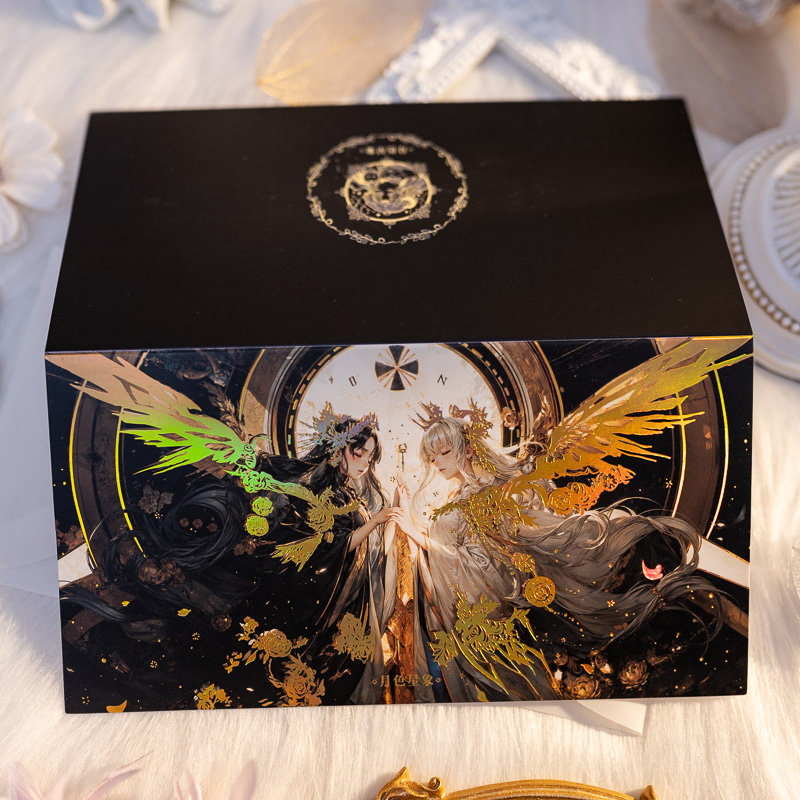 月色星象贺卡祝福代写