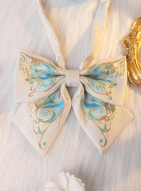 【月色星象】JK/DK小物定位金线提花织金领结【岁月】现货