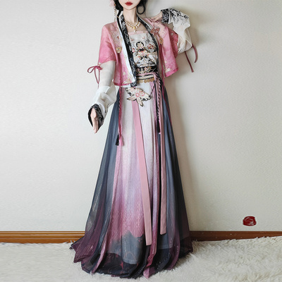 玉术【风引飞鸢】原创汉服女宋制汉服吊带汉元素改良刺绣仙春夏款