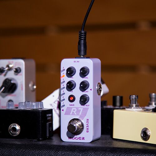 MOOER魔耳乐器M705- R7 Reverb Pedal数字混响音效效果器单块