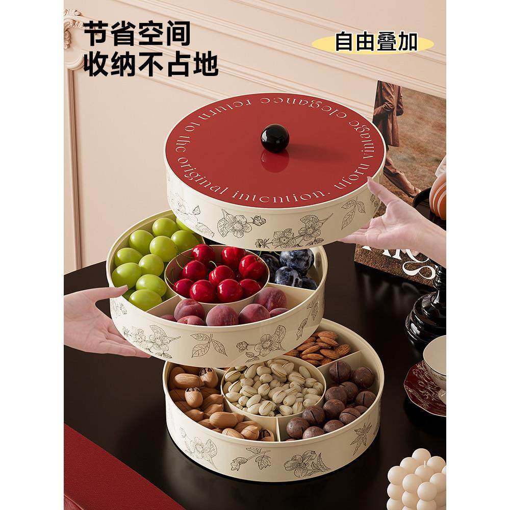 法式覆古干果盘零食家用客厅茶几干果盒糖果盒摆放瓜子坚果收纳盒,餐饮具,果盆/果盘/果篮,淘宝优惠券,粉丝福利购,淘宝优惠卷