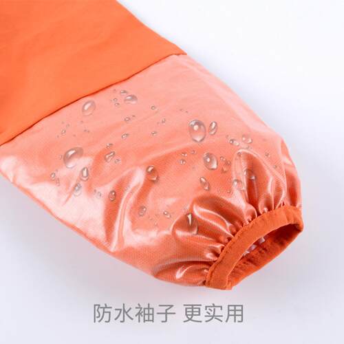 吃饭围兜儿童3岁以上儿童罩衣宝宝围裙纯棉防水吃饭围兜罩衫画画