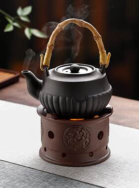 陶瓷酒精炉酒精炉温茶器围炉煮茶烤奶户外便捷陶瓷紫砂加热烧水炉