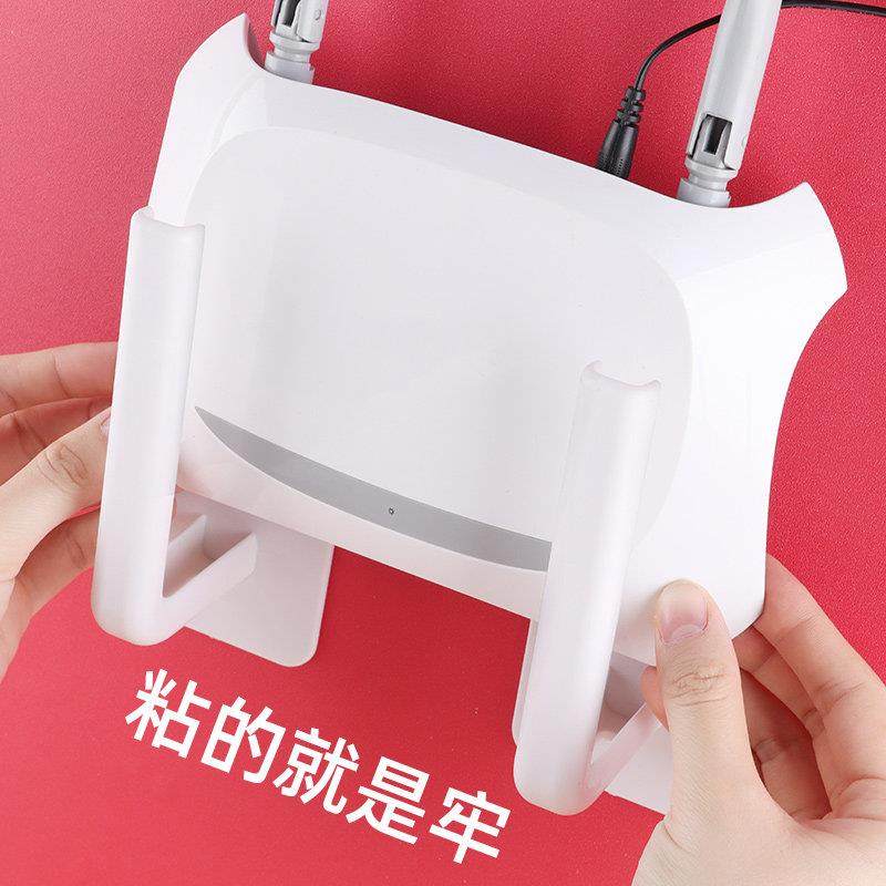 路由器免打孔置物架壁挂式贴墙电视机顶盒排插挂钩墙上收纳神器,家庭/个人清洁工具,浴室角架/置物架,淘宝优惠券,粉丝福利购,淘宝优惠卷