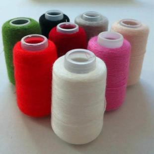 新款弹力丝羊绒貂绒专用配线伴侣线手编毛衣围巾帽子领口袖口用线