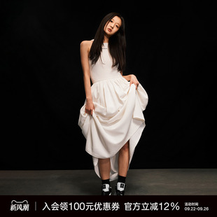 UNAWARES 華夫格拼接連衣裙 WARDROBE系列