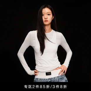 T恤 背心结构假两件长袖 2in1 WARDROBE系列 UNAWARES
