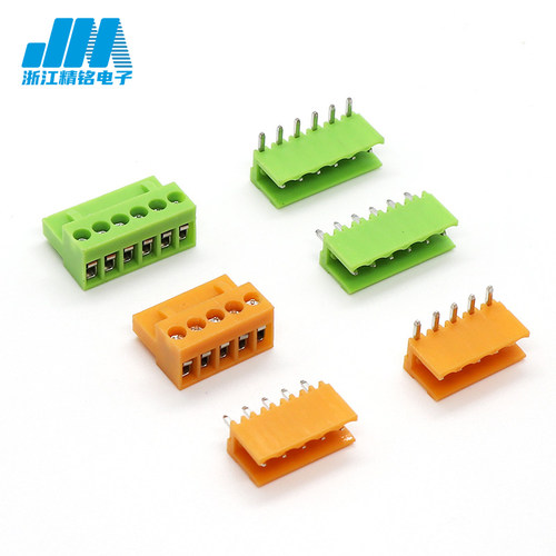 拔插式PCB接线端子HT-396 配套组合直针弯针端子连接器