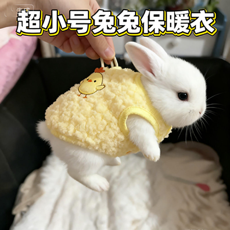 小侏儒兔专用衣服超小号1斤内