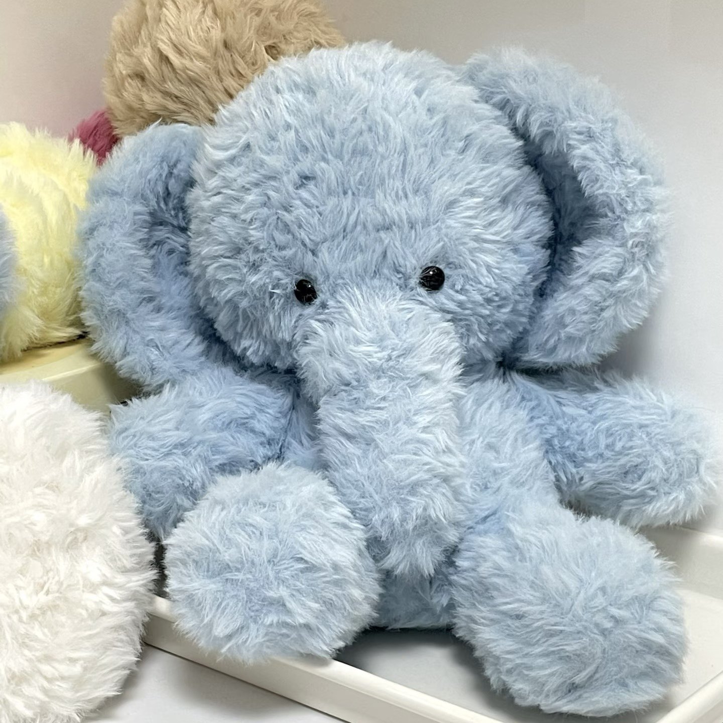 小象皮草线打发时间的手工diy毛线手工编织钩织diy材料包玩偶钩织