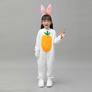 儿童小兔子表演服卡通可爱舞台芭蕾纱裙六一新款舞蹈幼儿园话剧