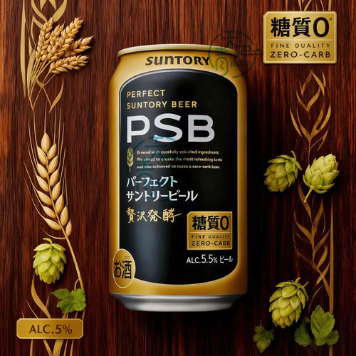 三得利PSB零糖质啤酒350ml