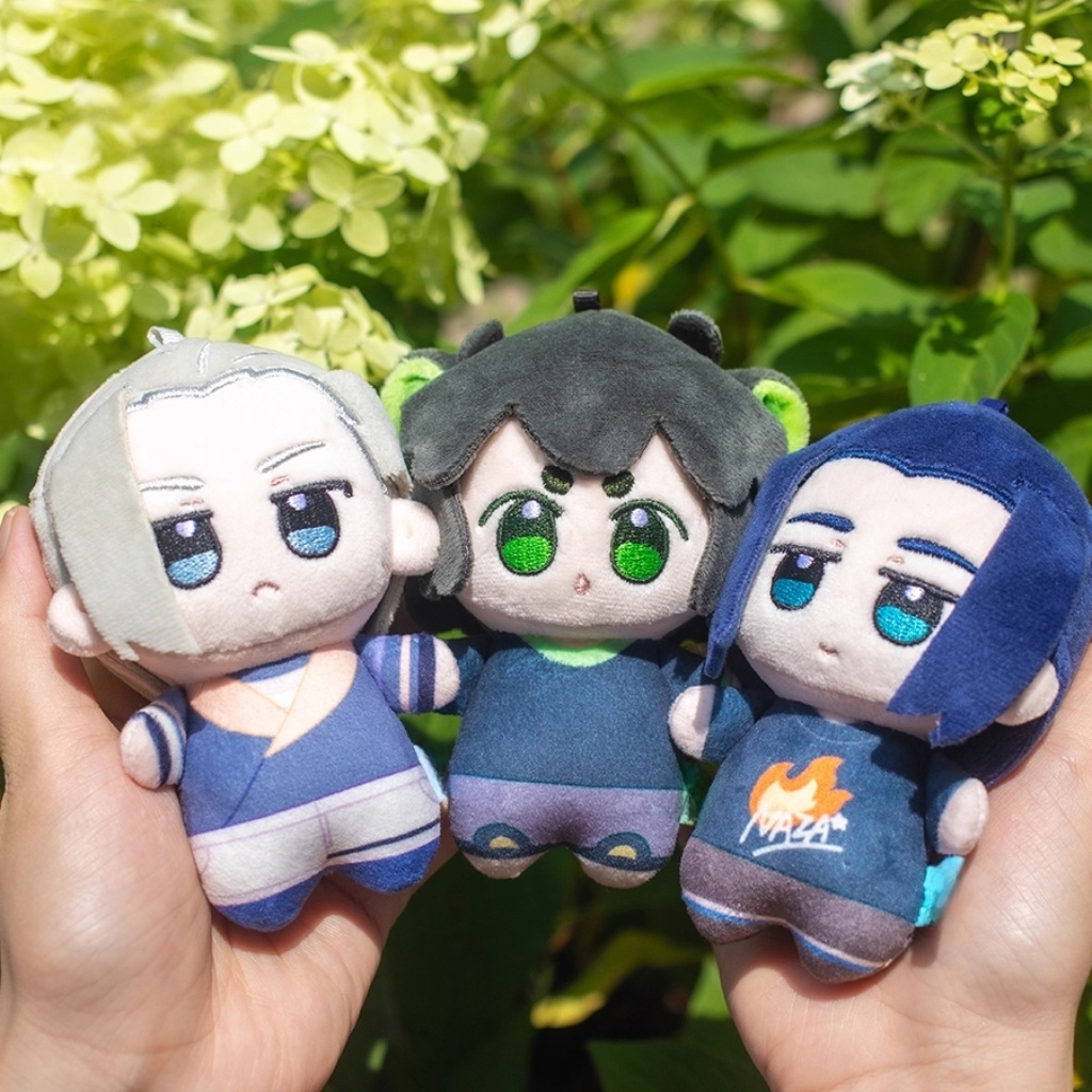 罗小黑战记2动漫周边毛绒挂件Q版棉花娃娃玩偶解压可爱钥匙扣礼物