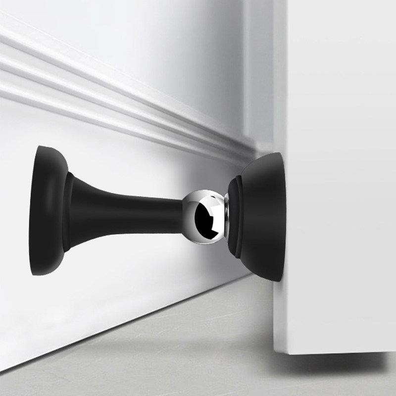 硅胶门吸免打孔防撞地吸卫生间卧室强磁铁静音门挡器门碰墙吸防水