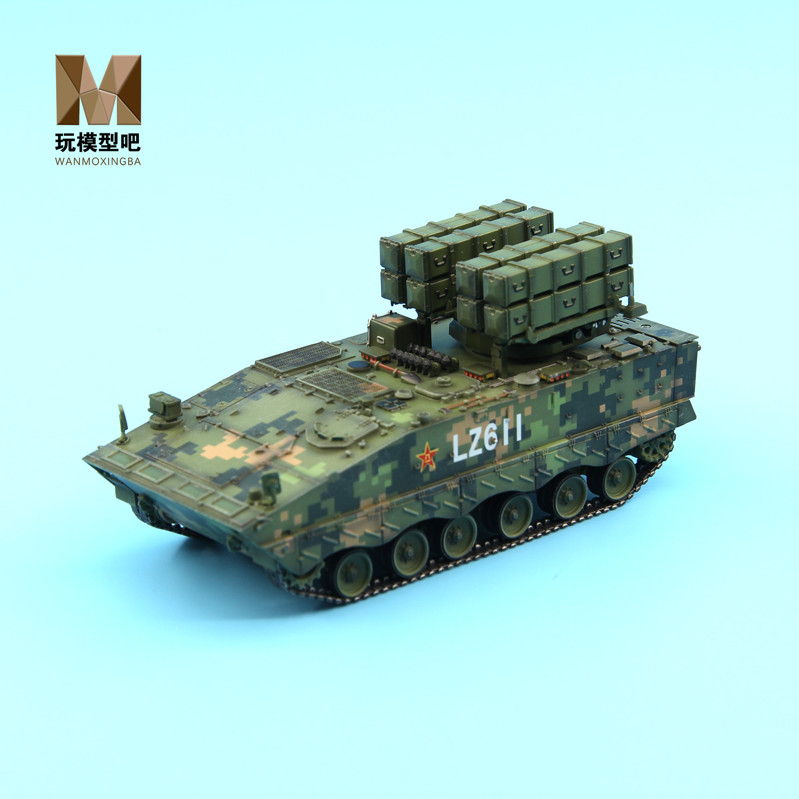 unistar箭10发射车合金成品模型