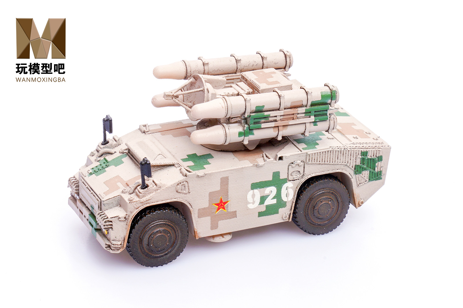 颐和知乐中国红旗防空树脂