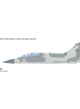 HM现货1:72HA1651幻影2000-5DI湾湾第2联队合金成品模型收藏