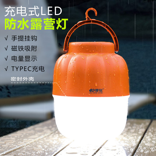 康铭可充电灯泡长续航应急照明灯