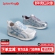 蜘蛛王真皮厚底德训鞋 轻便软底老爹鞋 女春秋款 透气网面休闲运动鞋