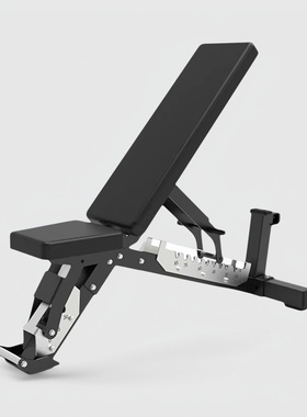 多功能哑铃凳家用飞鸟健身椅可调节角度练习综合折叠仰卧板推通用