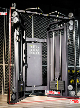 史密斯机家用飞鸟龙门架综合训练器多功能深蹲架商用套装健身器材