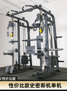 史密斯机家用飞鸟龙门架综合训练器多功能深蹲架商用套装健身器材