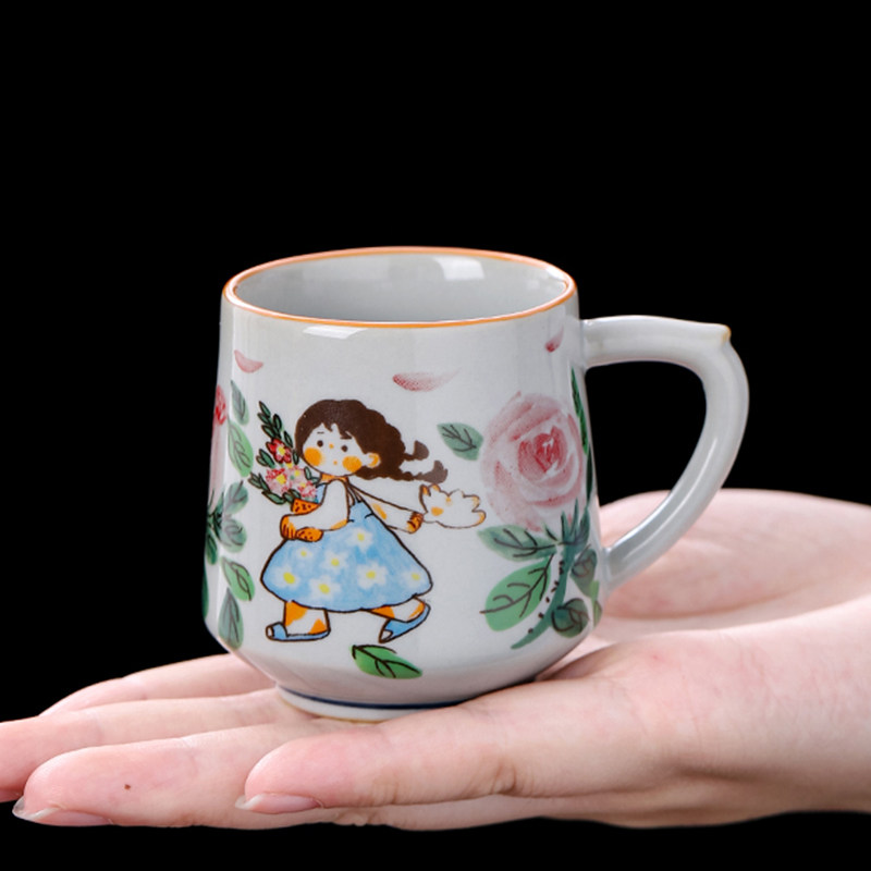 防烫陶瓷茶杯主人杯单杯