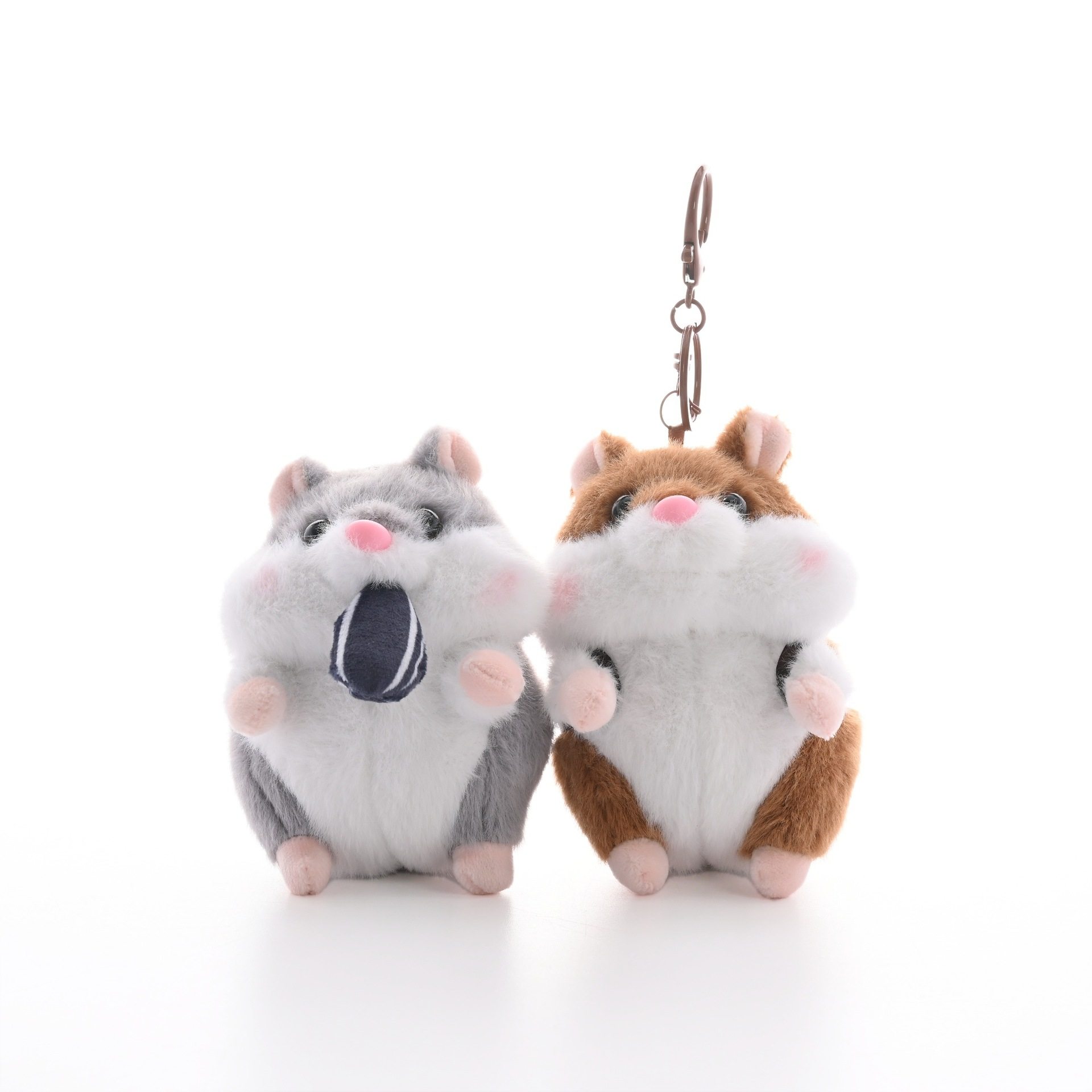 【创意】瓜子拉绳仓鼠毛绒玩具公仔可爱坚果背包仓鼠挂件钥匙扣,玩具/童车/益智/积木/模型,胎毛挂坠/挂件,淘宝优惠券,粉丝福利购,淘宝优惠卷