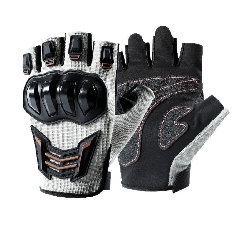 骑行手套半指机车摩托车防摔防滑运动骑行战术自行车越野骑士装备