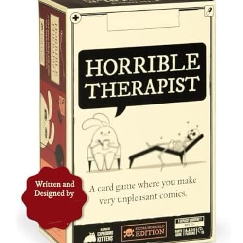 新Exploding Kittens Horrible Therapist恐怖师成人纸牌游戏