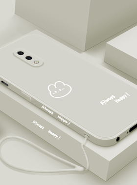 适用于一加7手机壳新款液态硅胶oneplus7t保护套1+7pro卡通简约好运熊1加7tpro镜头全包防摔一加七创意男女款