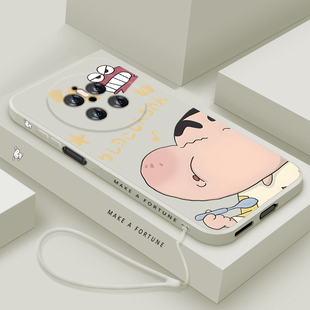 蜡笔小新适用华为mate70手机壳Mate70Pro十保护套新款液态硅胶mete70pro+超薄可爱女款魅特七十镜头全包防摔