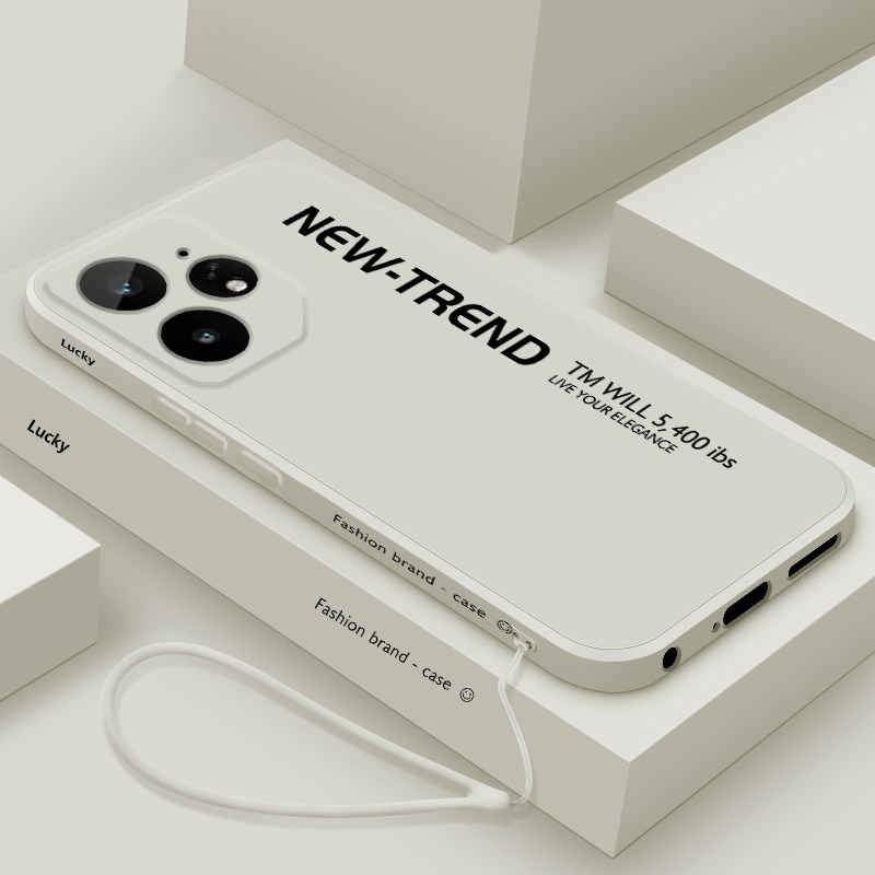 新趋势适用Realmeneo7手机壳新款液态硅胶真我neo7全包保护套潮流男款Noe七全包防摔软壳RMX5060简约女款