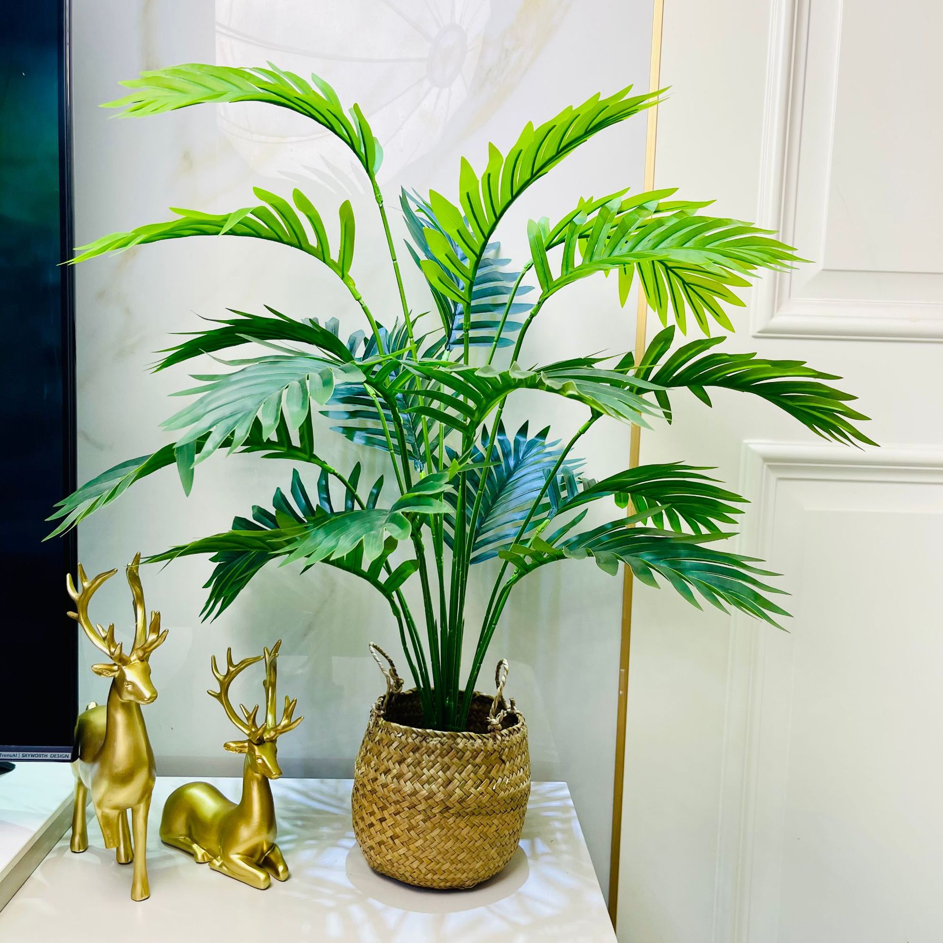 北欧风客厅仿真绿植摆件