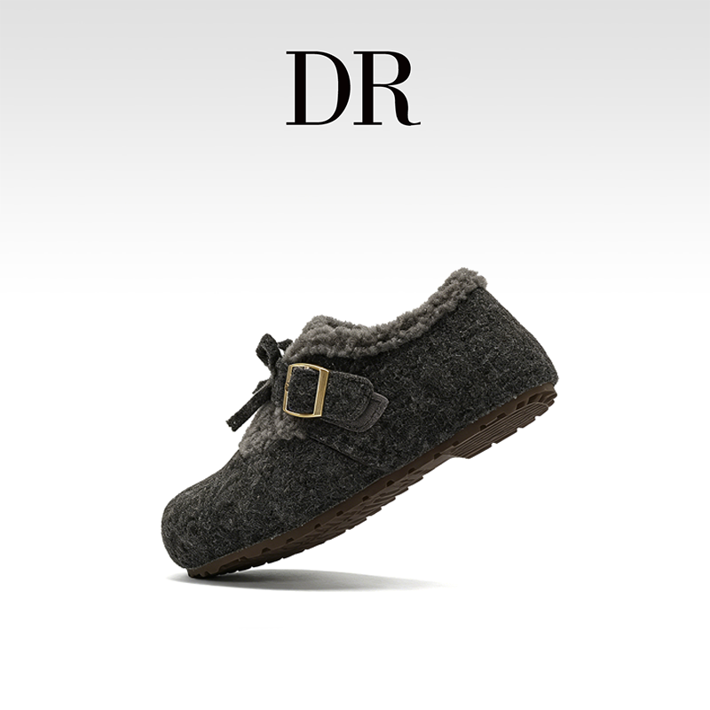 DR官方正品包头拖鞋时尚百搭软木鞋防滑勃肯鞋纯色皮带扣呢子,女鞋,勃肯鞋/软木鞋,淘宝优惠券,粉丝福利购,淘宝优惠卷