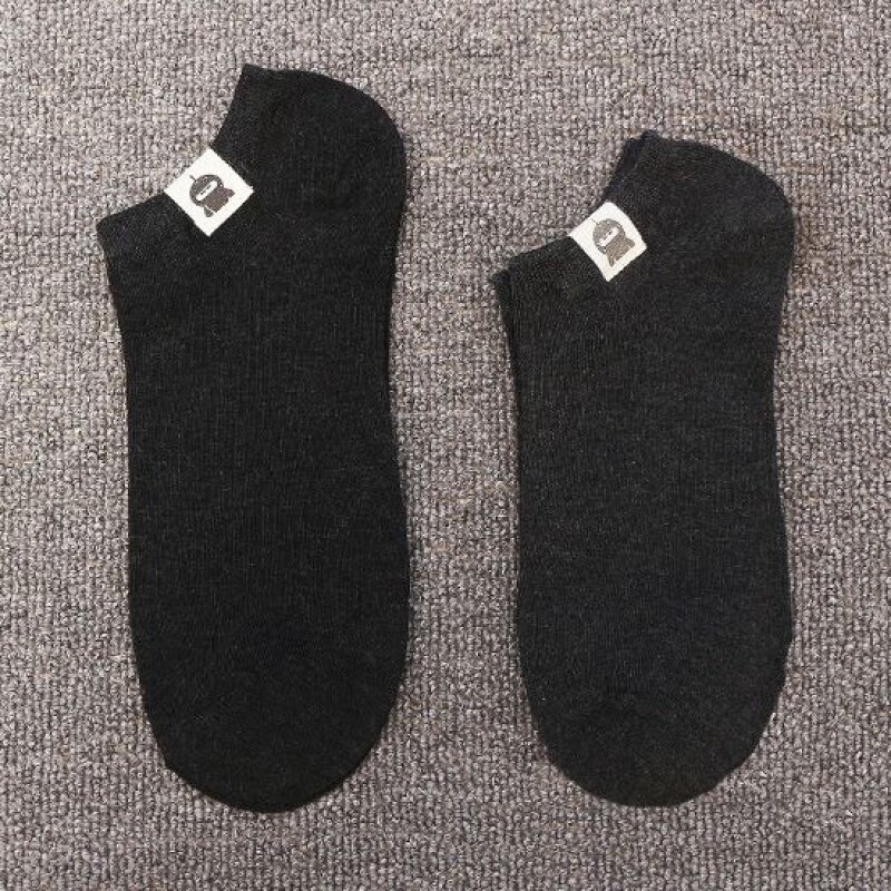 夏季运动休闲5双装加大码船袜男士运动袜子夏季薄款棉袜男袜特大