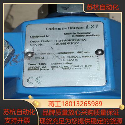 EndressHauser D-79689 FTL51-