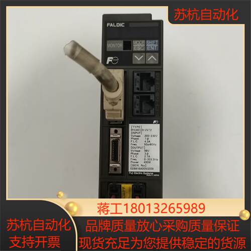 富士伺服一套驱动器ryc401d3一vvt2电机gys4