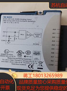 NI9203 功能